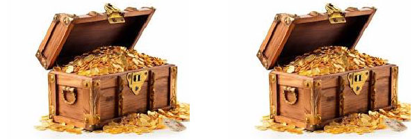 Retirement number treasure chest